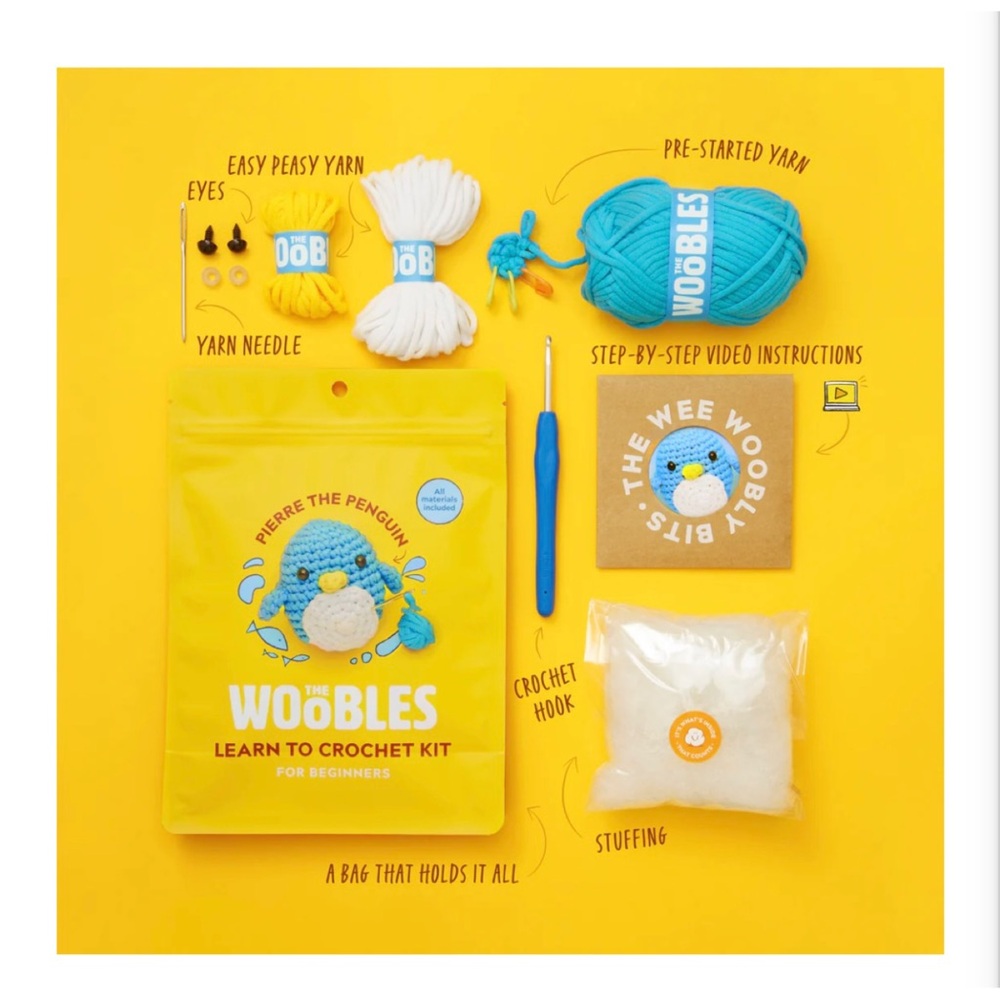 Pierre the Penguin Crochet Kit